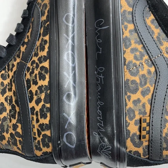 Vans skate Sk8-Hi Deco (Cher Strauberry) cheetah men’s - Picture 6 of 10